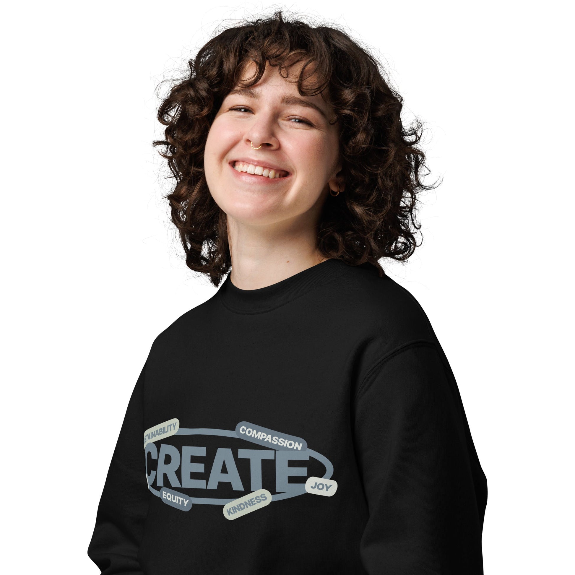 organic cotton sweatshirt