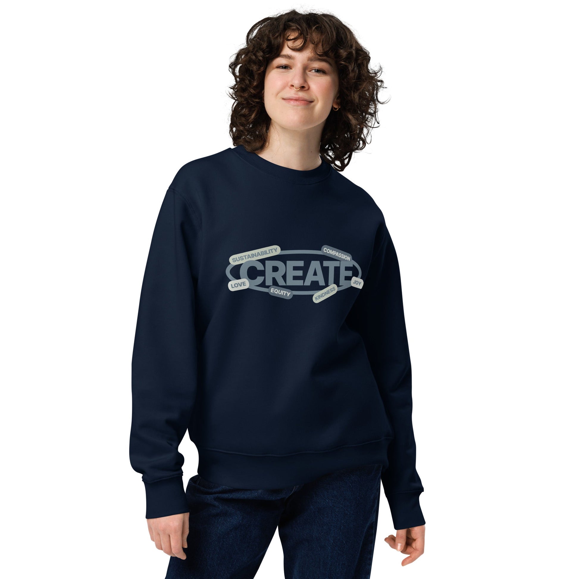 organic cotton sweatshirt