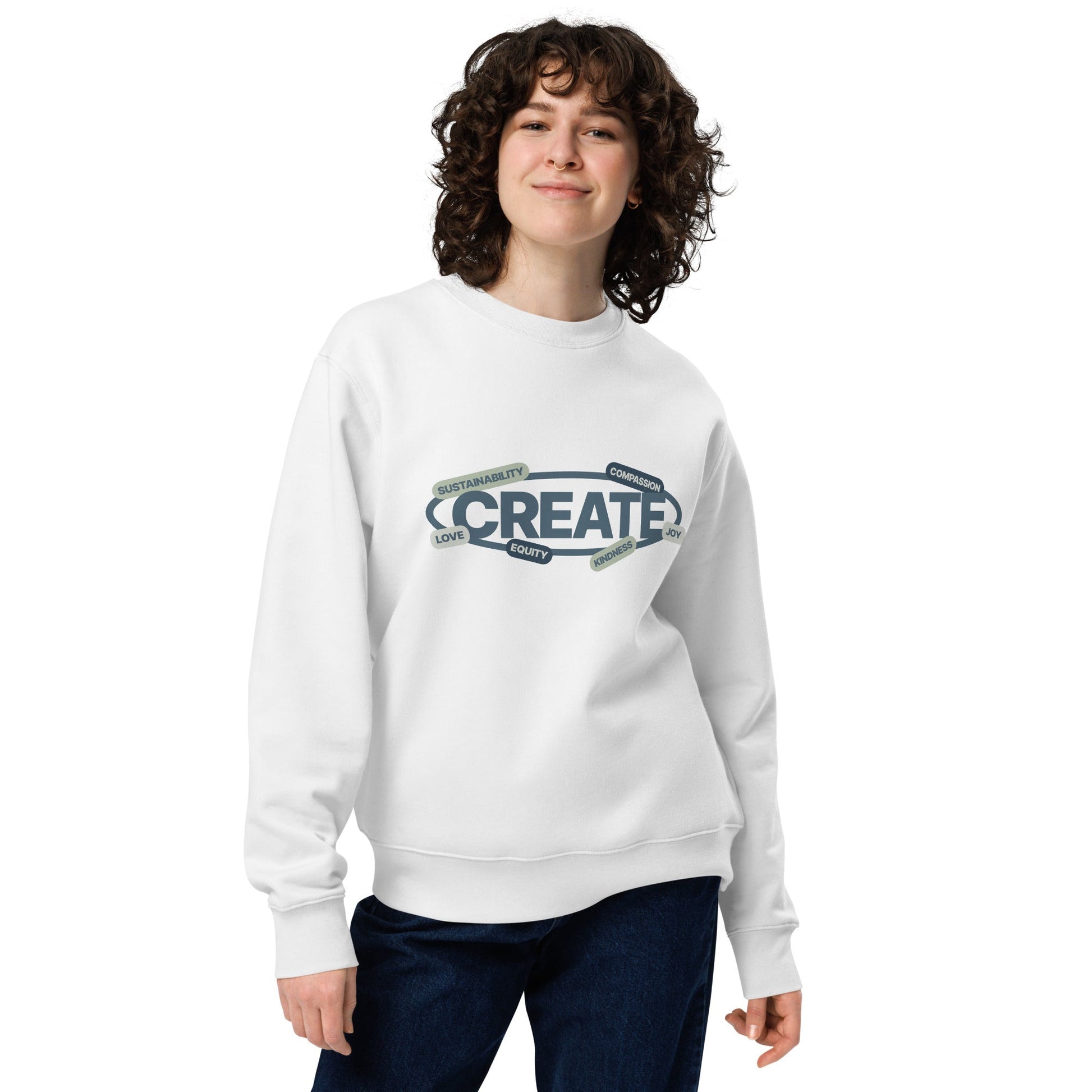 organic cotton sweatshirt