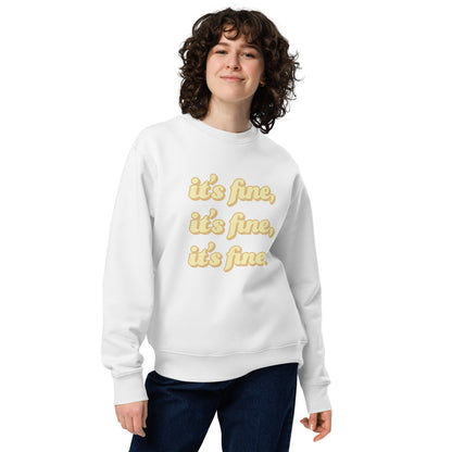 unisex eco sweatshirt